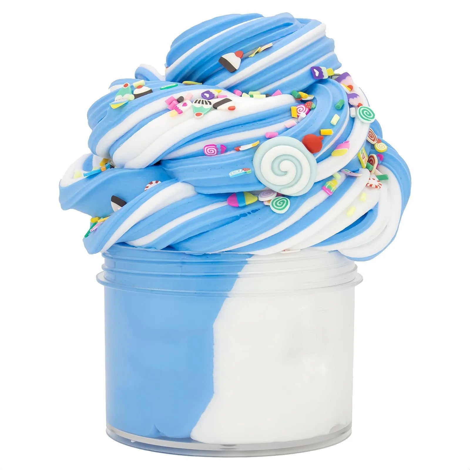 DIY Butter Slime Fruit Kit Soft Non-sticky Cloud Slime Scented Toy Kids Gift 70ml Relieve Pressure Education Rainbow Slime Craft
