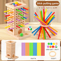 Stick-Picking Board Game, Parent-Child Interactive Game, Stick-Picking and Thinking Training Toy, Party Game