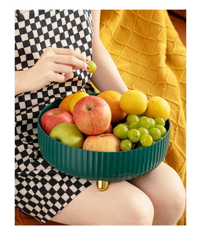 360 Degree Rotating Makeup Organizer Desktop Storage Box For Perfume Lipstick Skin Care Products Cosmetic Fruit Seasoning Holder
