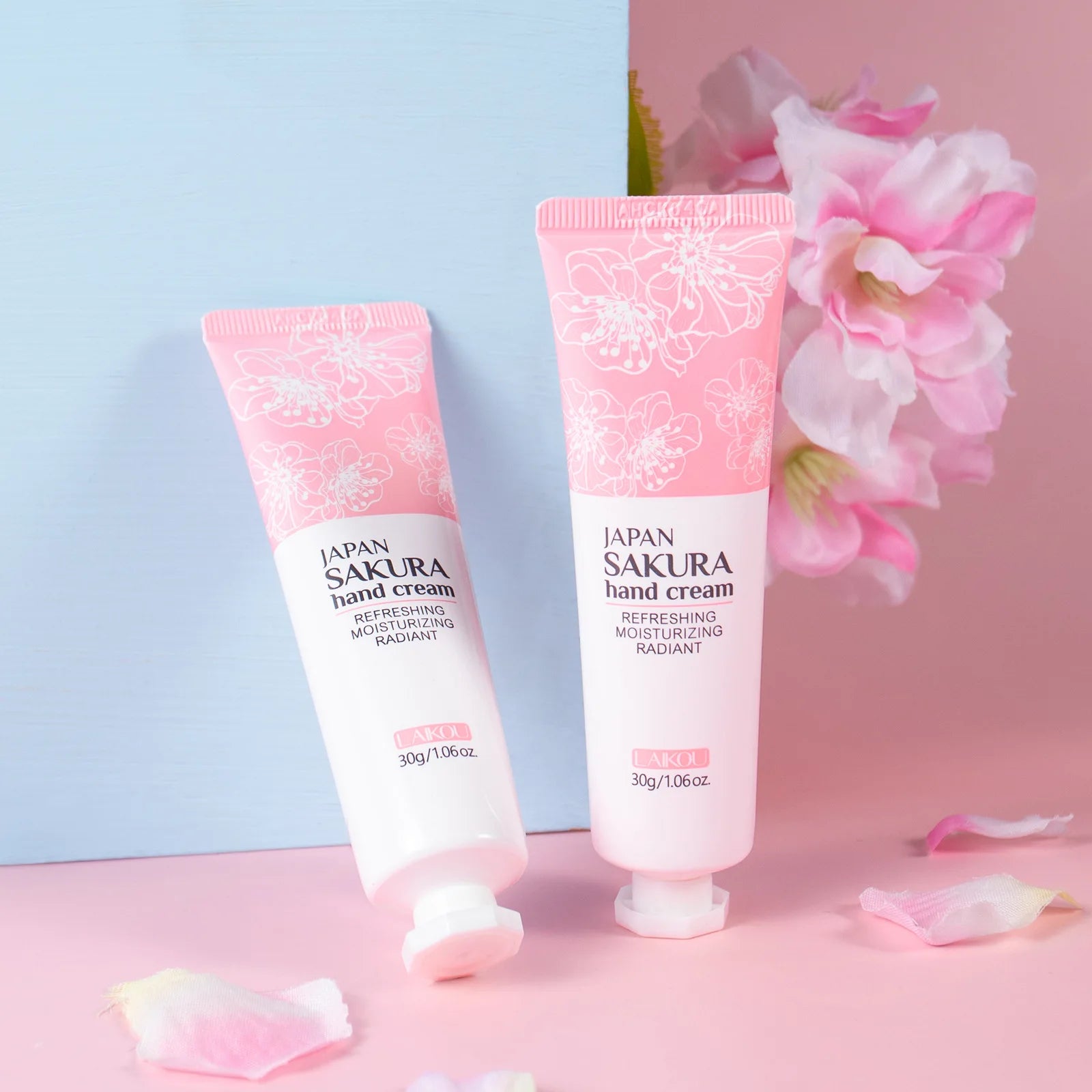 Sakura Nourishing Hand Cream Hands Moisturizing Anti-chapping Brightening Hydrating Hand Cream Hand Skin Care Products Wholesale
