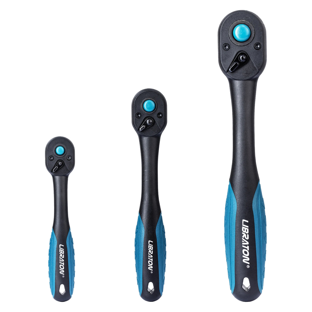 LIBRATON 72-Tooth Quick-Release Ratchet Wrench