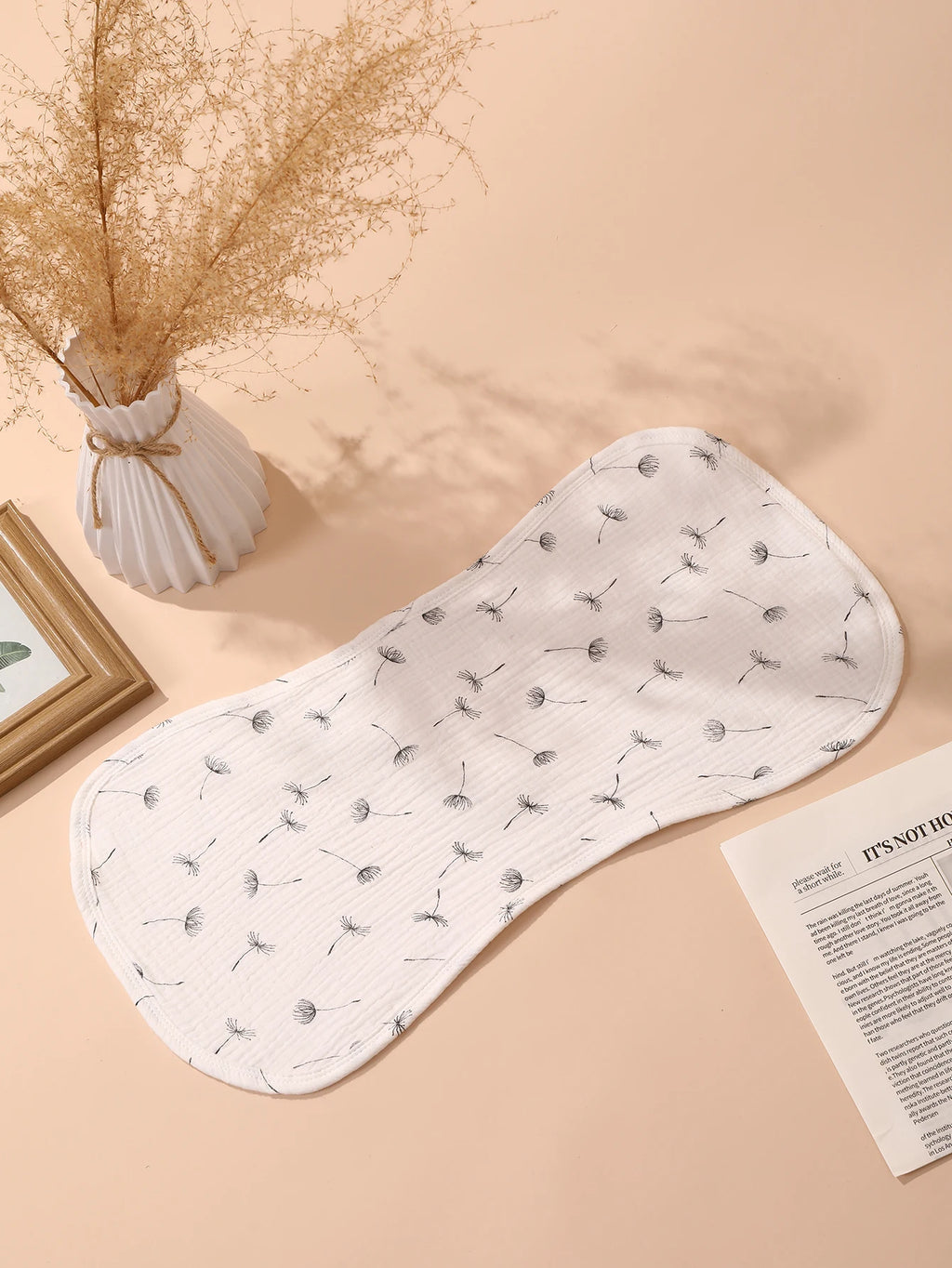 1pc 6 Layer Muslin Burp Cloth Set Soft Absorbent Multi-Purpose