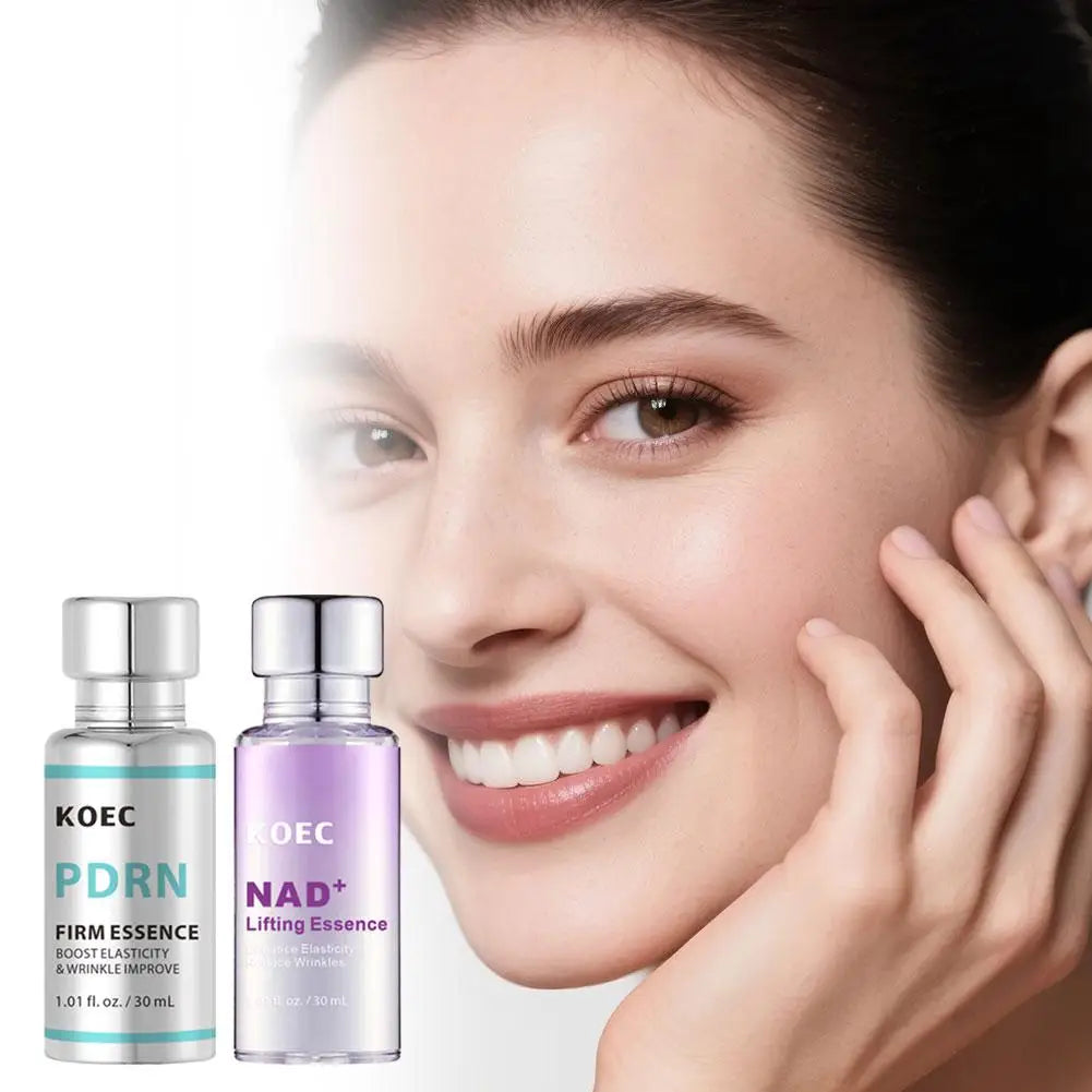 PDRN Korean Nad Plus Facial Essence Elastic Firming Anti Wrinkle Lifting Brightening Moisturizing Youth Serum 30ml Skin Care