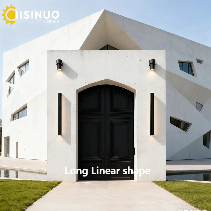 Waterproof Outdoor Wall Lamp LED Long Linear Lighting IP65