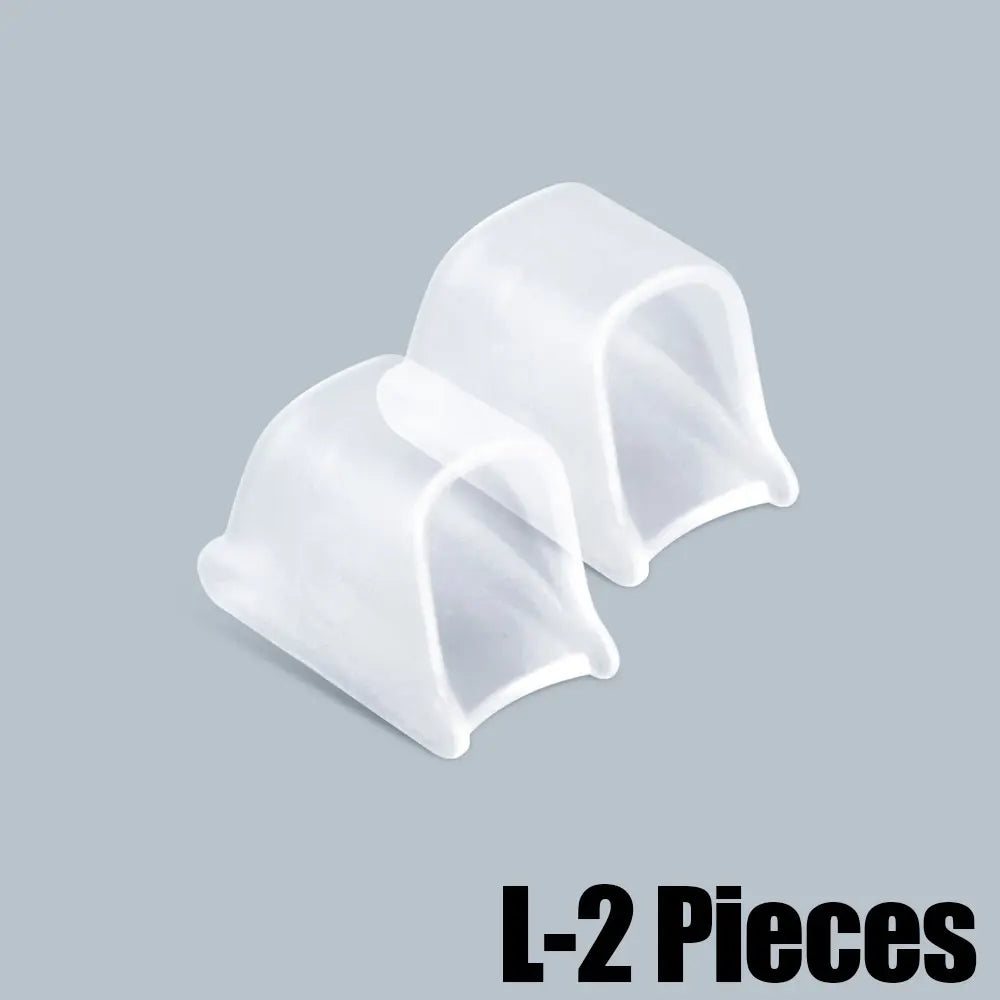 2Pcs Hammer Toe Corrector Hammertoe Straightener for Curled Crooked Bent Claw and Overlapping Toes Bunion Pads Protective Pad