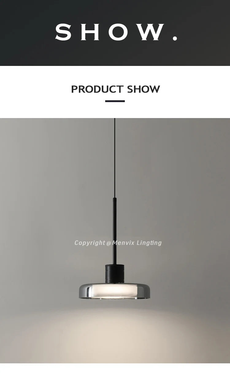 Menvix Nordic Modern Design Glass Small Chandelier for Bedroom Living Dining Room Led Pandant Light Home Decor Fixture Hang lamp