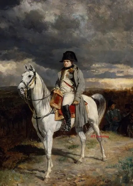 Vintage Classic Napoleon Bonaparte Coronation Wall Art, Canvas Print Poster, Suitable for, Home, Living Room, Office Decoration