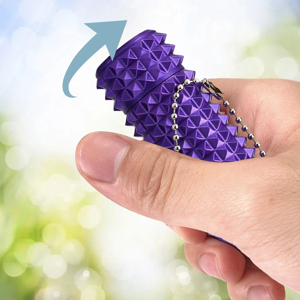 New Little Ouchies Fidget Pocket Mini Fidget Spiky Grippie Stim Keychain Venting Key Pendant For Anxiety Relief Positive Gifts