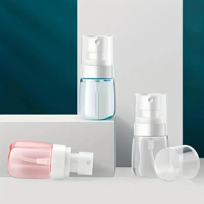2Pack Refillable Spray Bottles 1oz/30ml Alcohol Atomizer Mini Fine Mist Liquid Containers for Skin Care Makeup Travel Accessorie