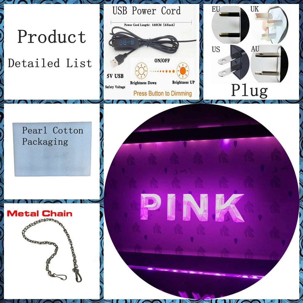 Piercing Beauty Shop LED Neon Sign-3D Carving Wall Art for Home,Room,Bedroom,Office,Farmhouse Decor