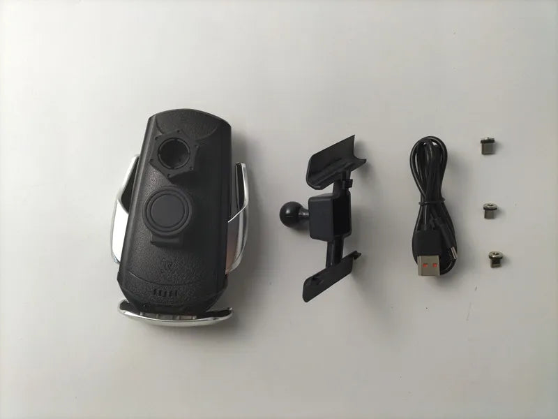 15W Fast Charging Wireless Charger Car Mount Phone Holder Automatic Clamping For 2013-2022 Peugeot 3008