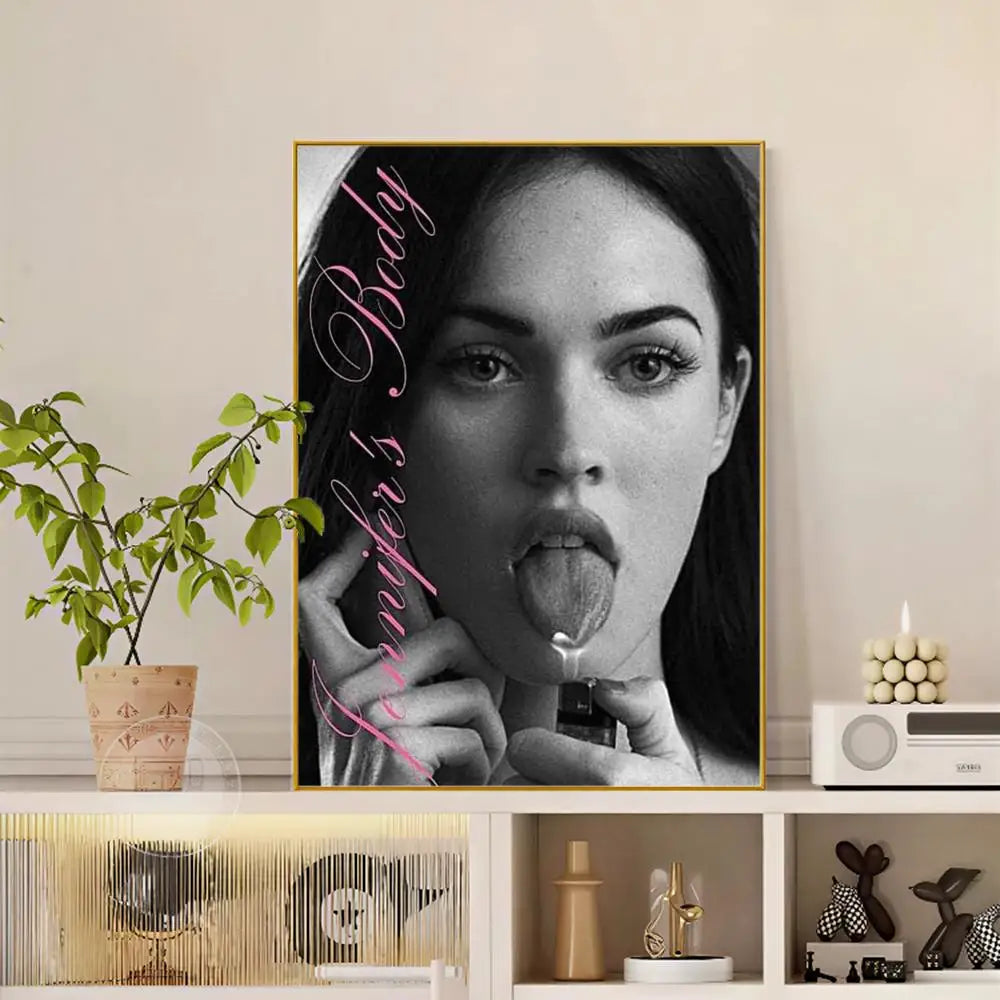 Pop Movie Jennifer Body Poster Versatile HD Waterproof Wall Art Self-Adhesive Decor for Any Space Ideal Gift