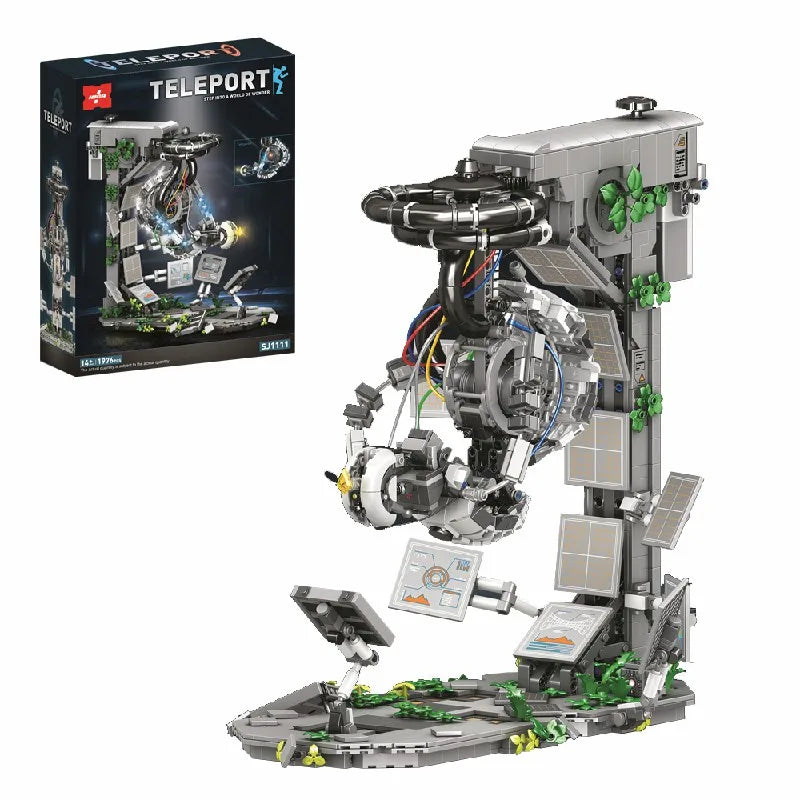 GLaDOS Portal 2 with LED Motor Building Blocks Decrypt