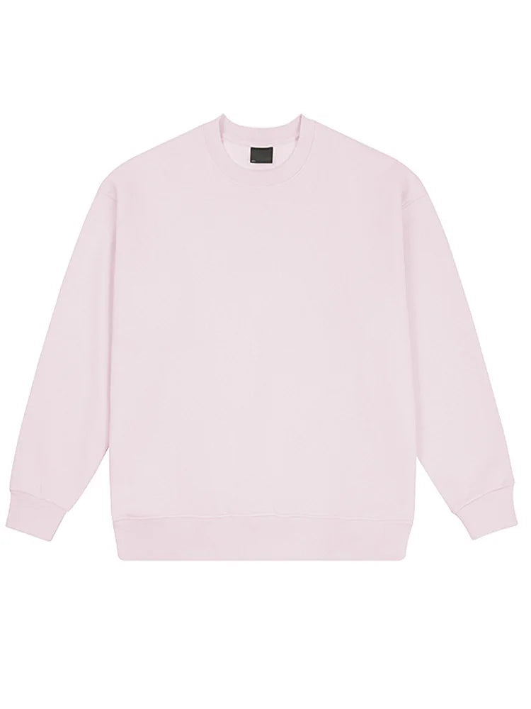 Autumn Oversized Sweatshirts Women Cotton Loose Pullovers Red O Neck Warm Sweatshirt For Women Oversize Winter Clothes Fleece