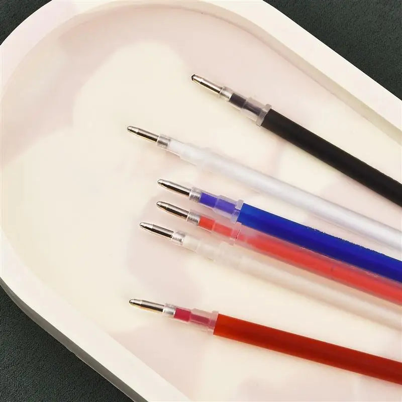 10-21pcs Heat Erasable Magic Marker Pen Fabric Pencil Temperature Disappearing Marker Pens Line Marking DIY Craft Sewing Parts