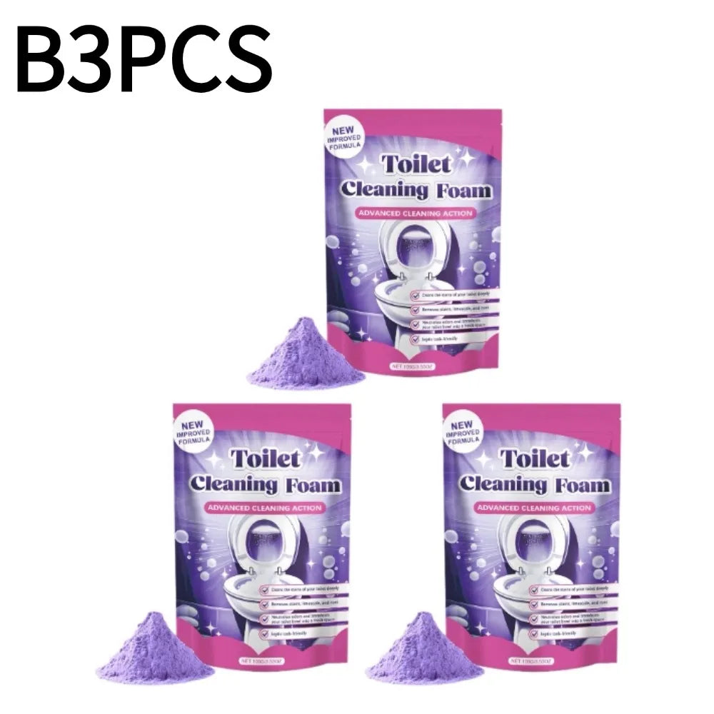  1/2/3/4/5/10pcs(Buy 6 Get 4 Free)Toilet Descaling Powder Effectively Remove Stubborn Urinary Scale Eliminate Odor Long Lasting