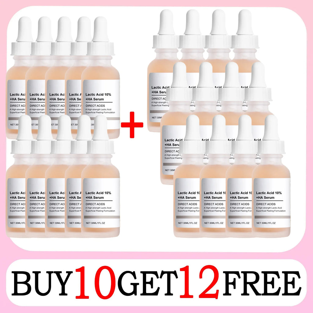 Remove Large Pores Serum Lactic Acid Facial Pore Shrinking Repairing Products Pore Minimizing Firming Smooth Korean Skin Care