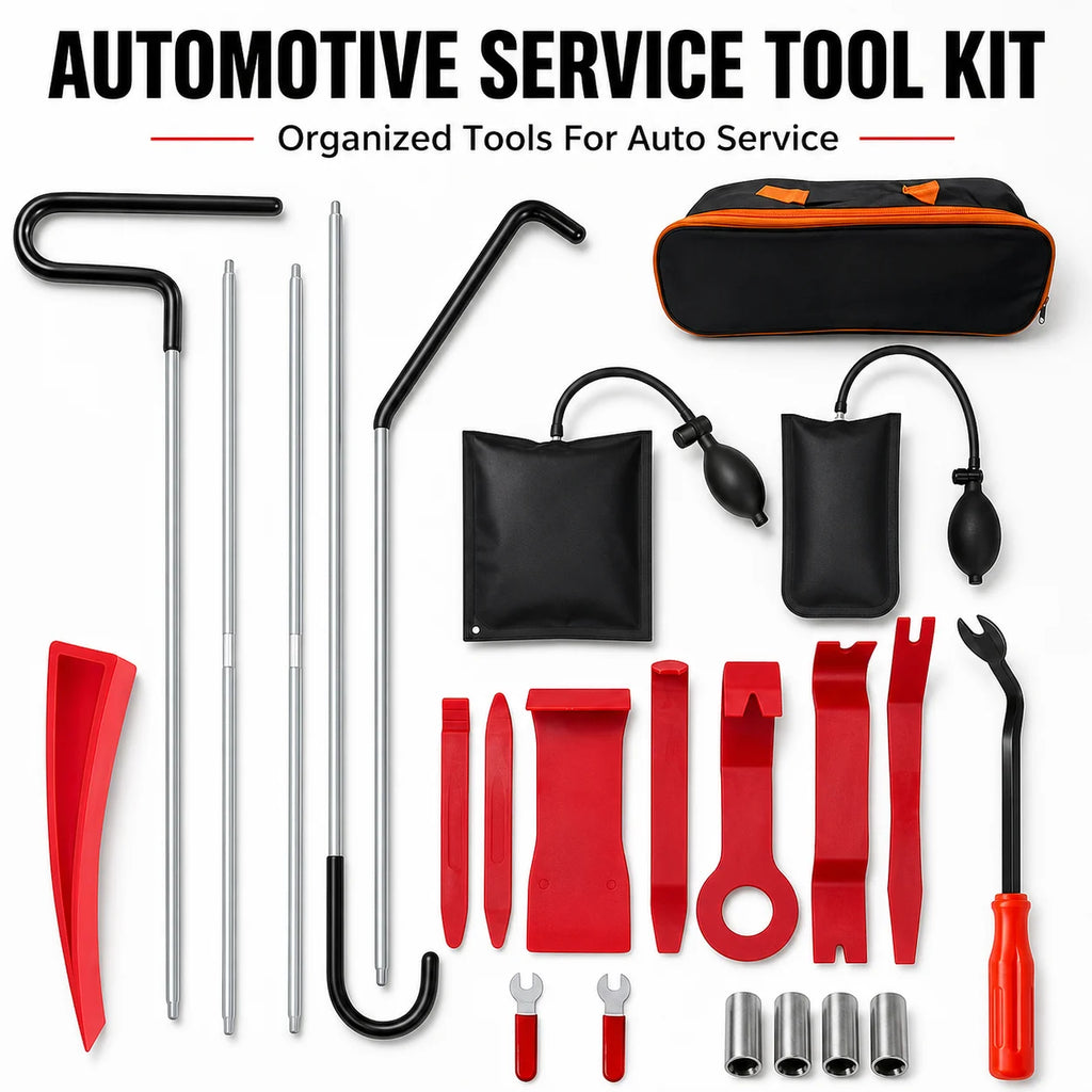 Car Door Inflatable Air Pump Tool Kit
