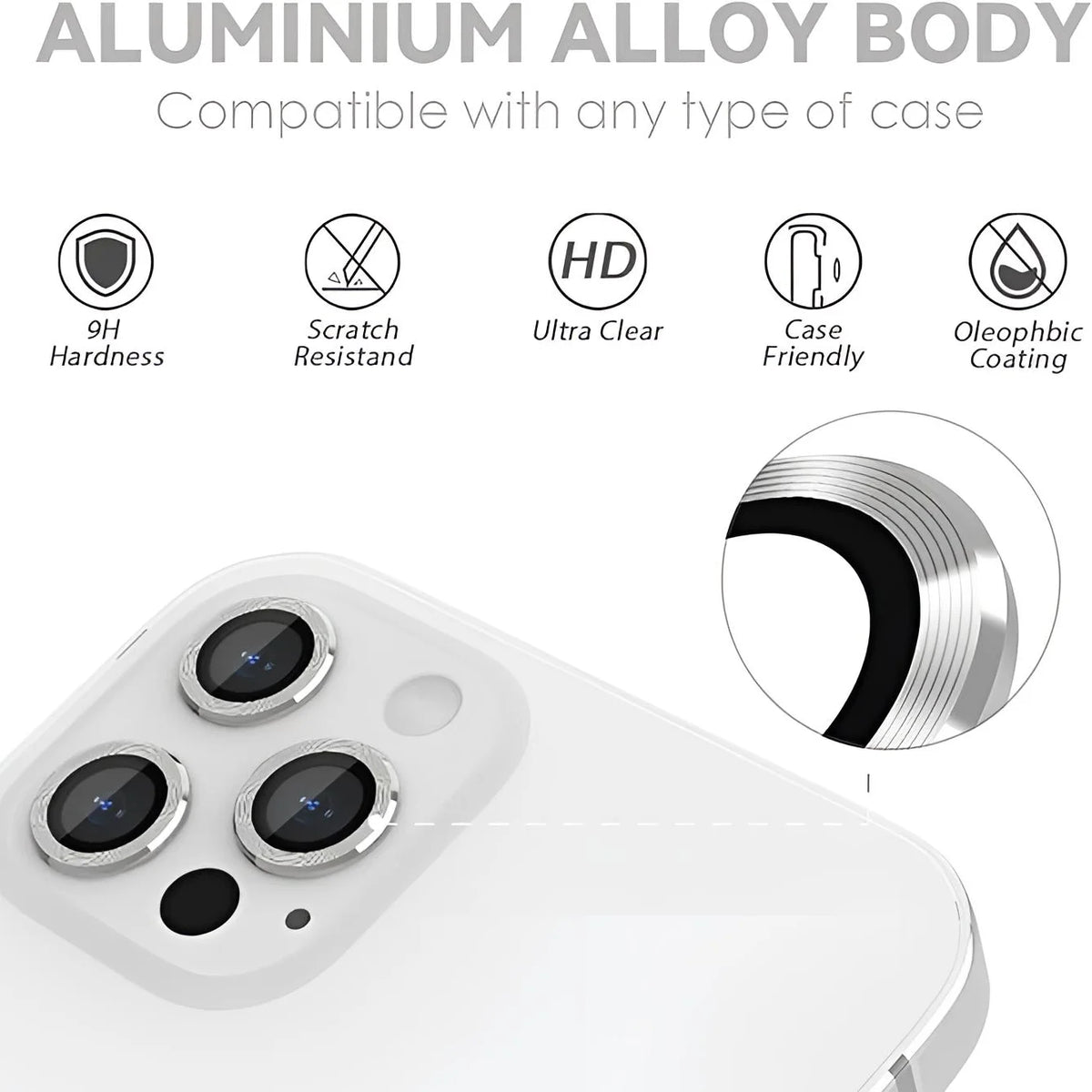 Tempered Glass Camera Lens Protector For iPhone 17 Pro