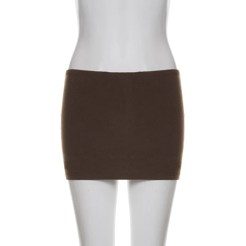 Retro Style Fashion Simple Solid Color Temperament Sexy Spicy Girl