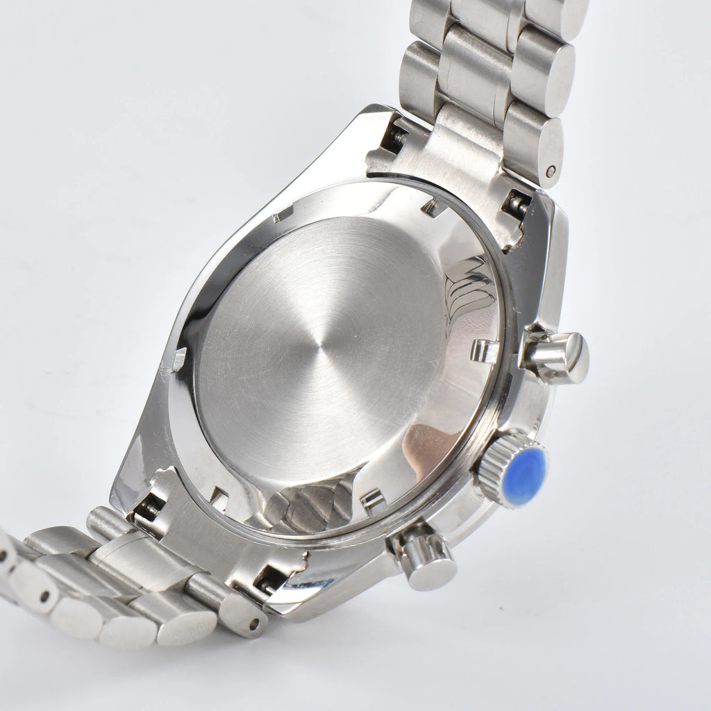 Customized LOGO VK63 Watch 40mm Fashion Sapphire Case 316L