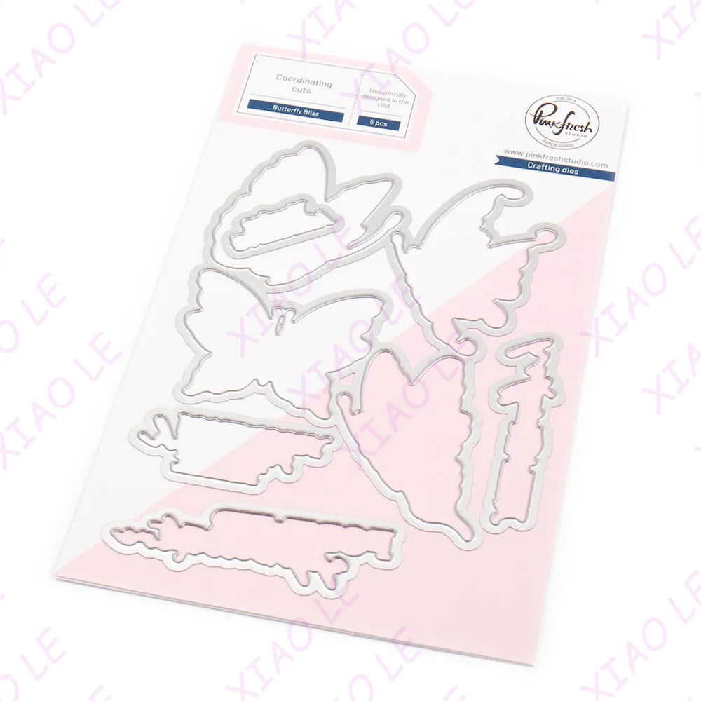 Pink Fresh Good Times April Releases Metal Cutting Dies Stamps Stencil Hot Foil Scrapbooking Album Decoration Craft for DIY Card