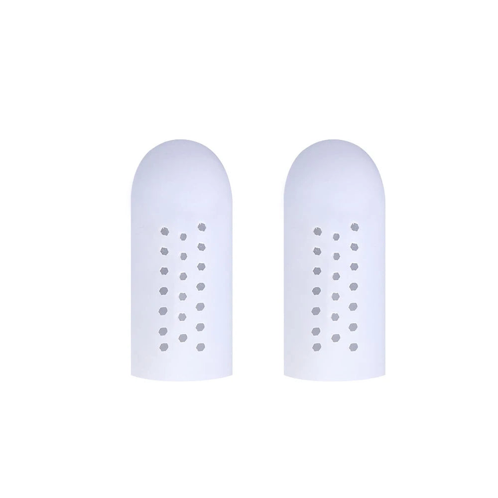 Pexmen 2Pcs/Pair Gel Toe Protectors Toe Caps Sleeve Prevent Blister Callus and Corn Relief Pain from Ingrown Toenails