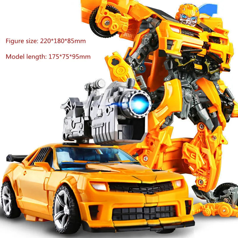 Transformation Toys Robot Car Alloy Plastic YS04A Optimu Prim Action Figure Anime Movie Series Birthday Gift
