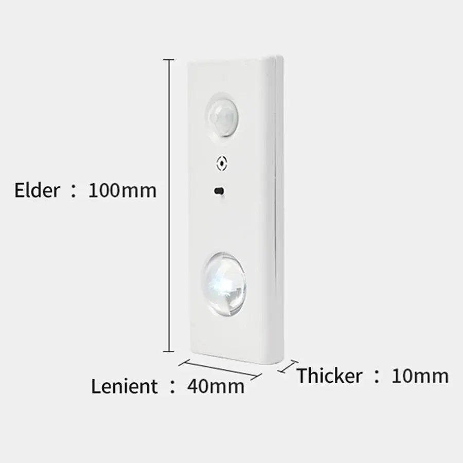 LED Cabinet Light Night Light Lamp PIR Sensor Magnetic Kitchen Night Lights USB Rechargeable Remote Control Dimmable Work Lamp