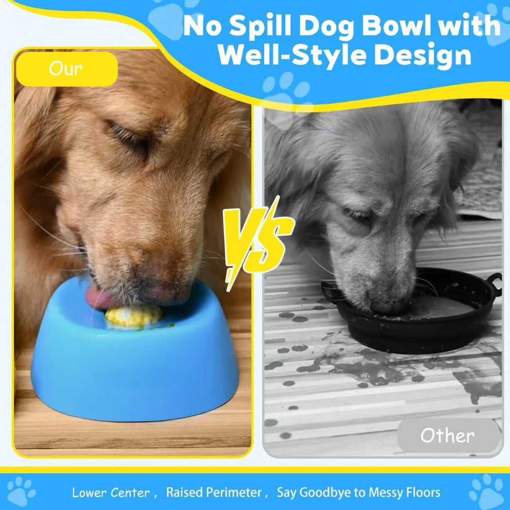 Dog/cat licking bowl, pet licking toy slow food bowl, makes dogs/cats love licking.