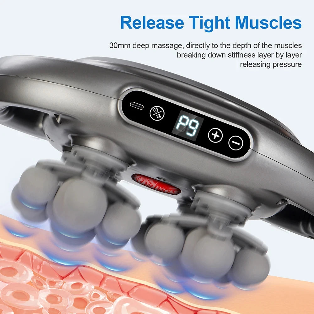 22-Head Deep Tissue Percussion Massage Gun
