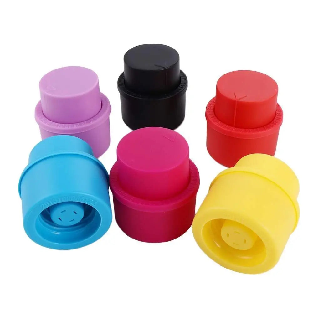 1Pcs Inflatable Airtight Soda Cap Drink Sealer Bottle Stopper Frizzy Drink Reusable Bottle Cola Pump Cover Carbonation Keeper