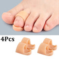2/4PCS Hammer Toe Corrector Hammertoe Straightener for Curled Crooked Bent Claw and Overlapping Toes Bunion Pads Foot Care Tools