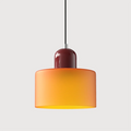Nordic Modern Glass Bedroom Bedside Long Line Small Chandelier