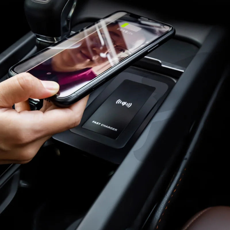 Car wireless charger phone charger charging pad plate charging holder for Volvo XC90 S90 V90 XC60 S60 V60