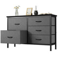 MCQ Cabinet With 5 Fabric Drawers Metal Frame Beside