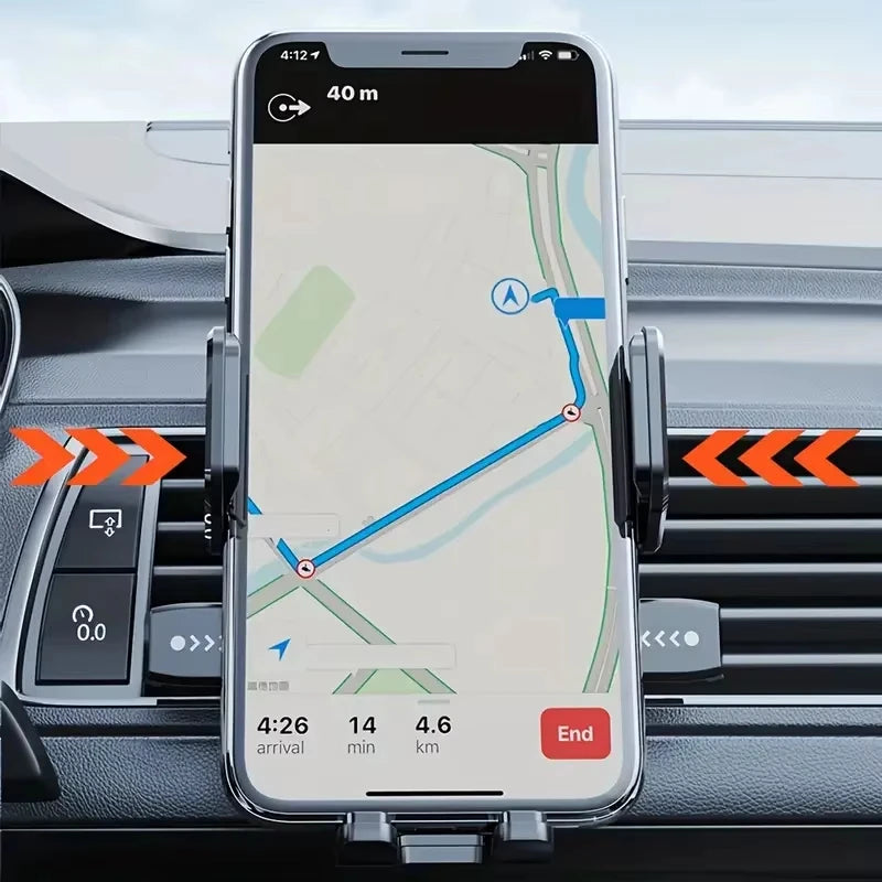 New Car Phone Holder Universal Car Foldable Rotatable GPS Phone Stand Air Vent Mounts Auto Interior Accessories Car Bracket