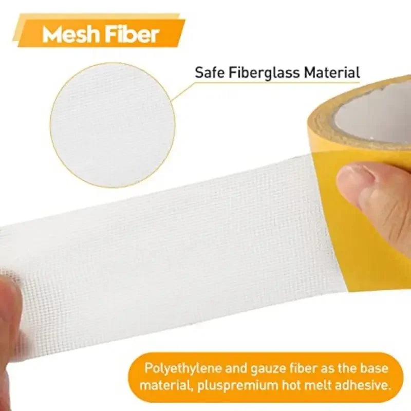 Extra Strong Double Sided Adhesive Tape Grid Super Strong