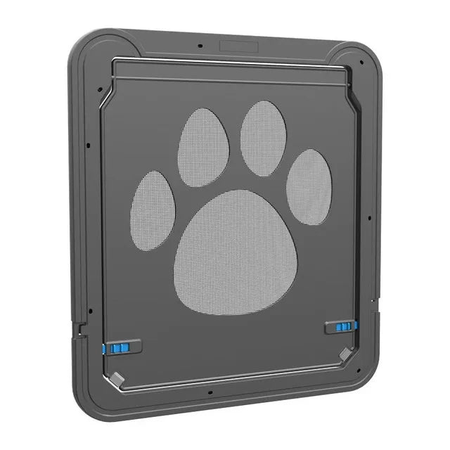 Pet Gate Cat Door Safe Lockable Magnetic Screen Outdoor Dogs Cats Window House Enter Freely Fashion Pretty Garden Easy Install
