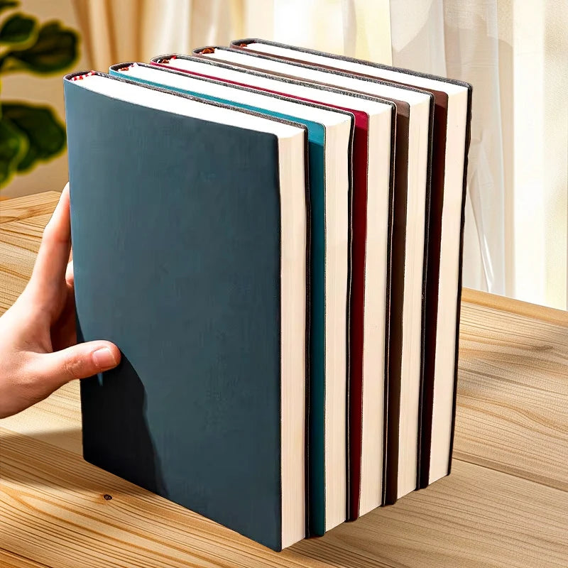 A5 Soft Leather Notebook