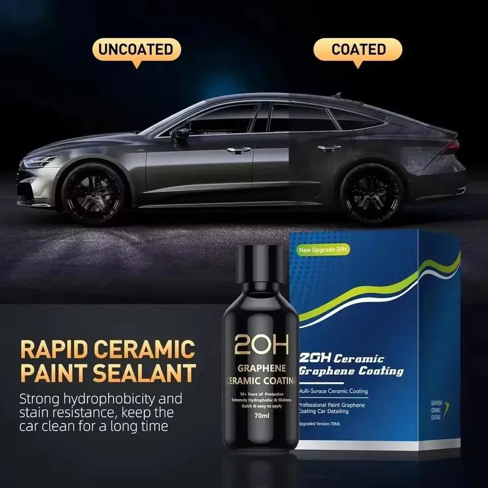 Graphene Ceramic Coating 20H with Self Healing and UV