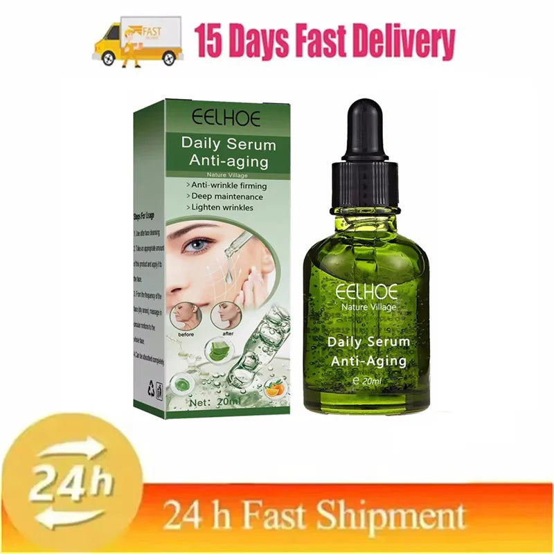 Instant Wrinkle Remover Face Serum Lifting Firming Fade Fine Lines Anti-aging Essence Whitening Brighten Nourish Skin Care