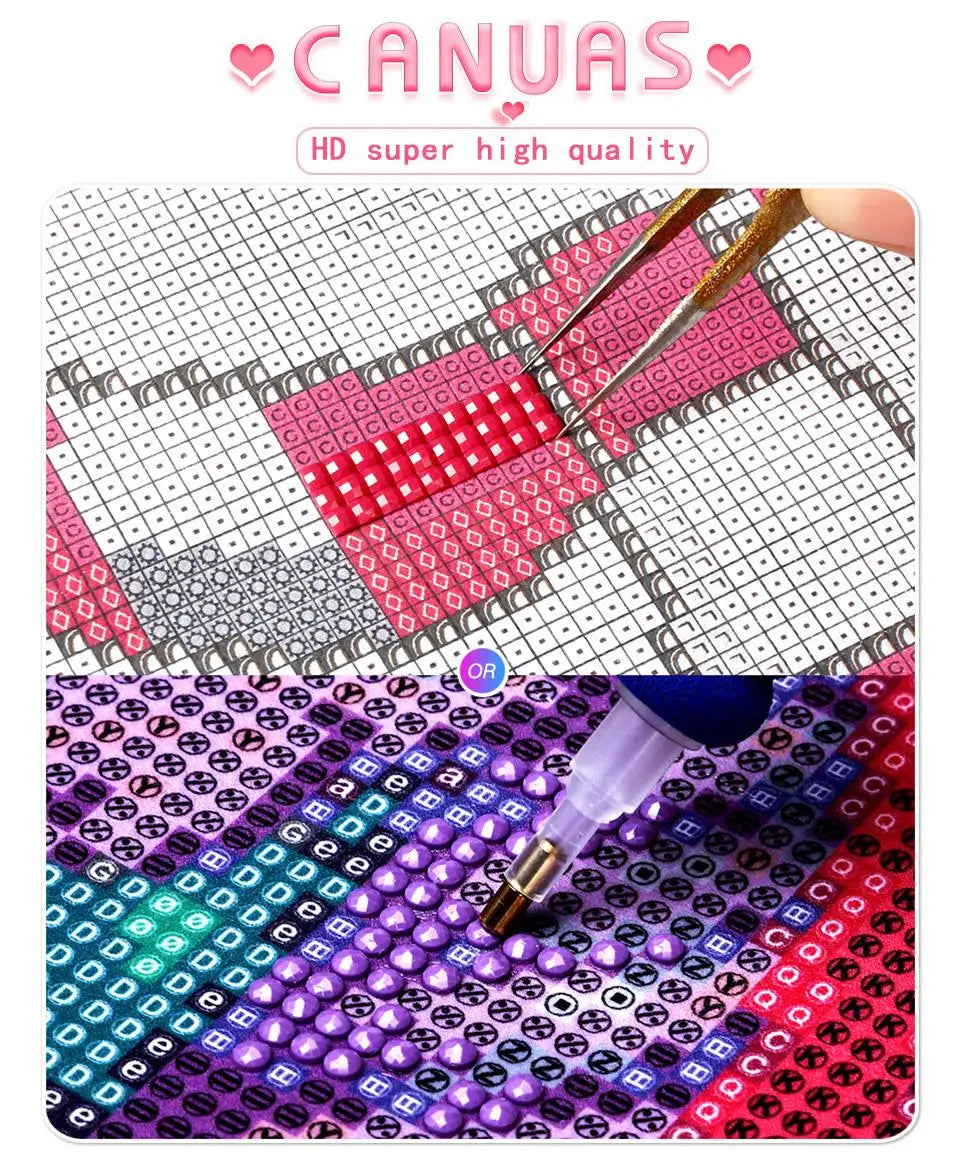 Fairy Dust AB Diy 5D Diamond Painting New Arrival 2024 Gold color Roses Full Mosaic Cross stitch Embroidery Flowers Home Decor