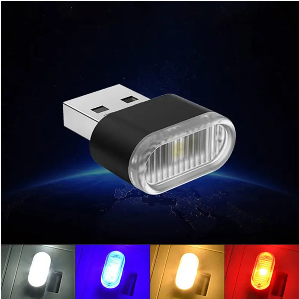 Car Mini USB LED Atmosphere Light