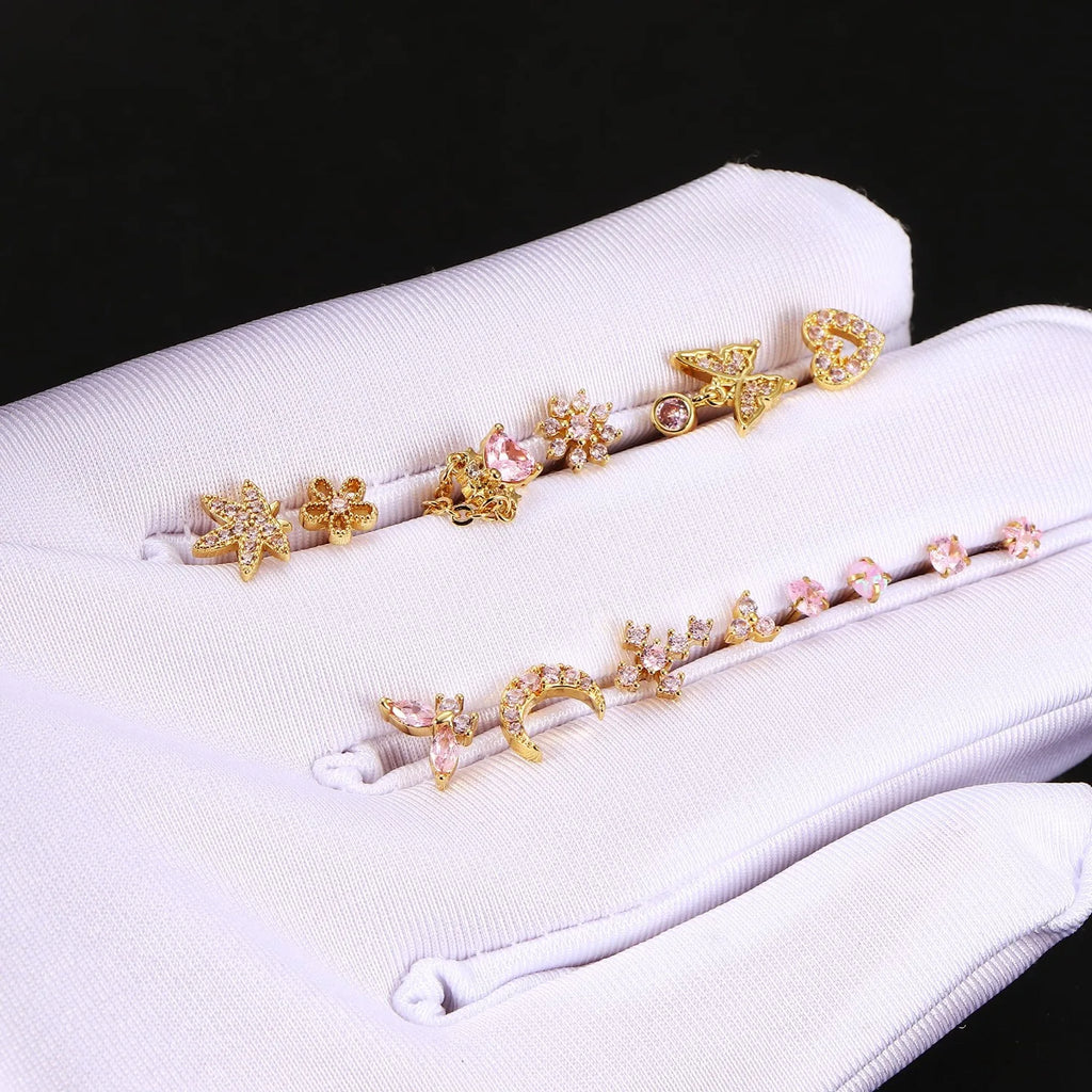 Nose Rings Nose Studs for Women Nose Piercings 20G
