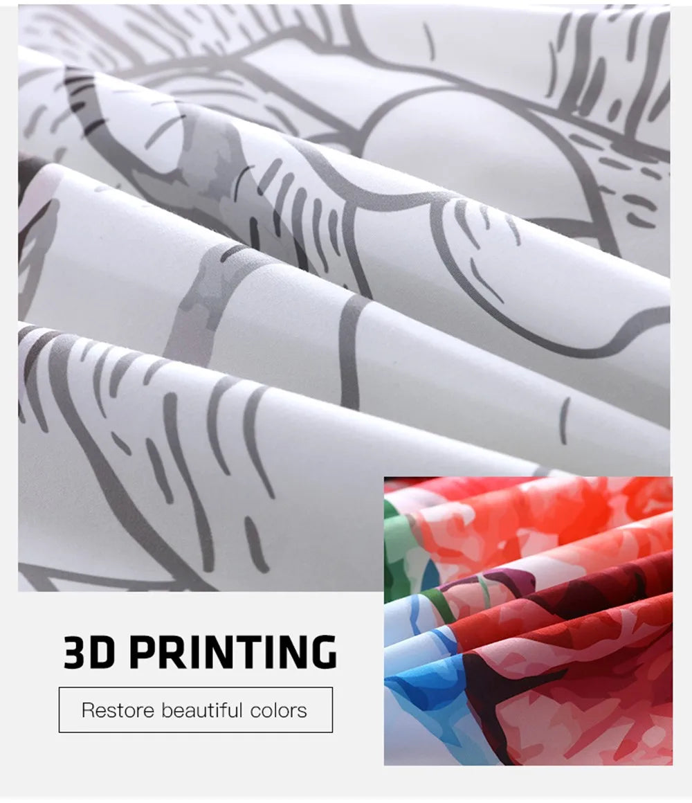 New Custom Cotton Bedding Set Customized 3D Printed Duvet Cover Sets With Pillowcase Twin Full Queen King Size POD Dropshipping