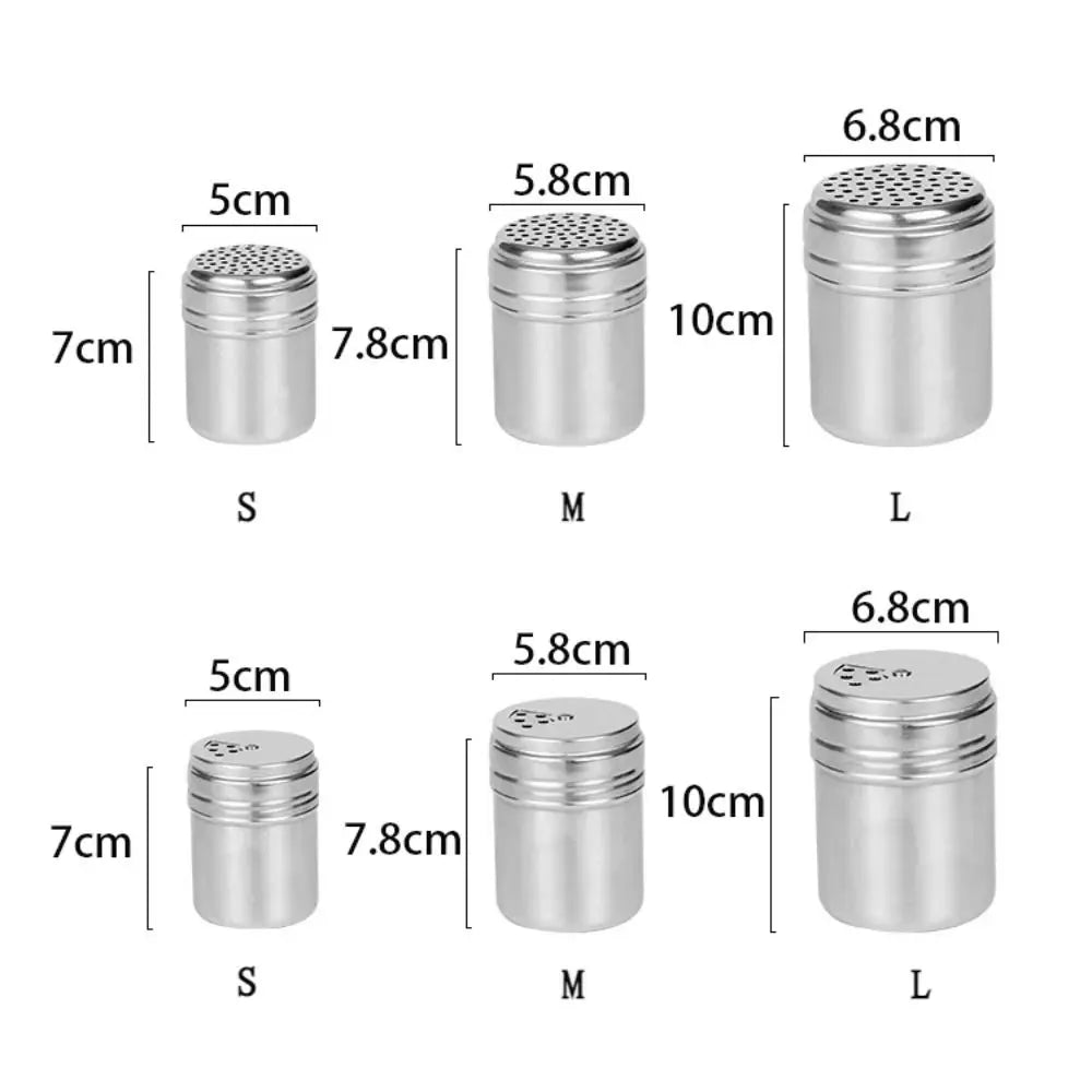 Stainless Steel Rotating Seasoning Jar