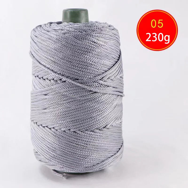 225g Lightweight Ice Silk Thread Handcrafted for Summer Cool Hats, Sun Hats, Storage Baskets, Seat Cushions, Yarn
