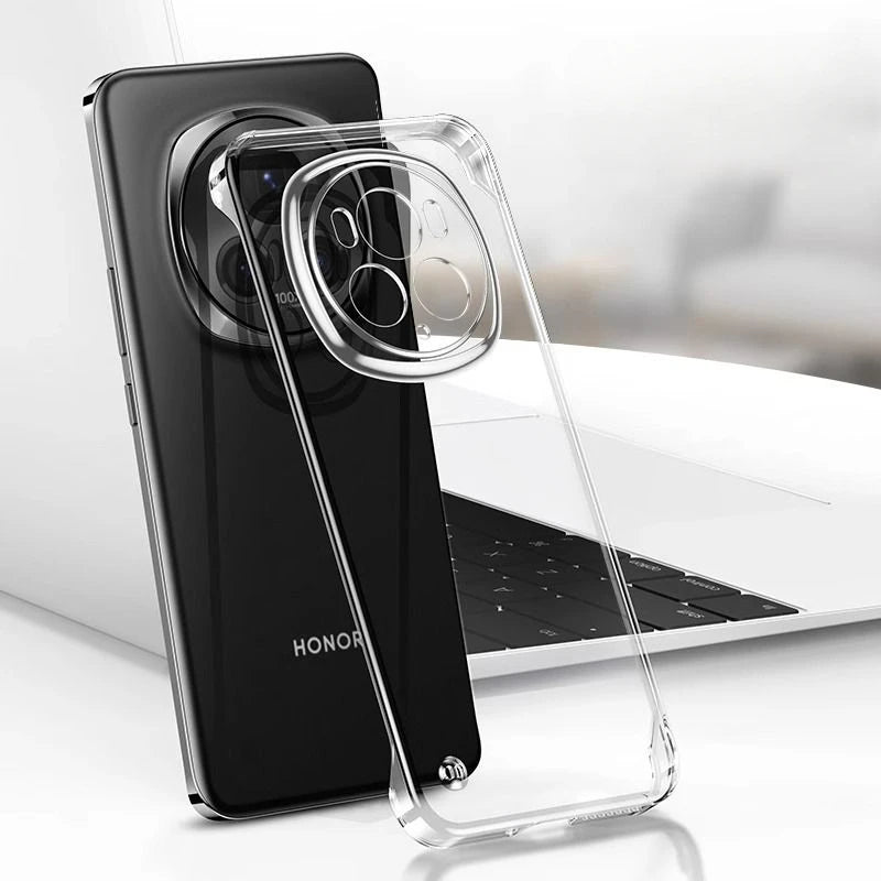 Frameless Slim Clear Hard PC Case for Honor Magic6 Pro ShockProof