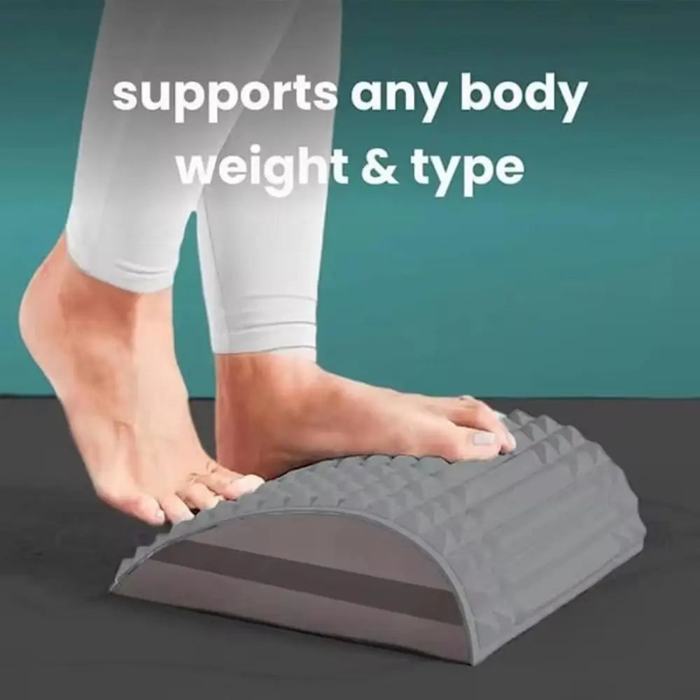 Device TPE Lumbar Back Massager EVA Neck Stretch Spine